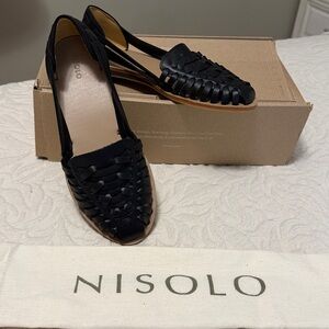 Women's Huarache Sandal black 7.5